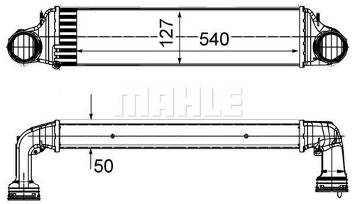 Mahle ladeluftkühler llk - ladeluftkÜhler,