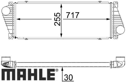 Mahle ci18000s ladeluftkühler - ci18000s,
