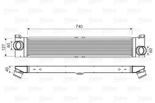 Valeo ladeluftkühler für - ,