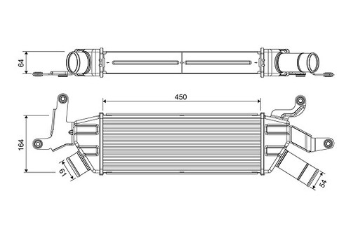 Valeo ladeluftkühler a - ladeluftkühler,