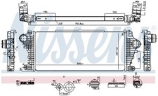 NISSENS 961534 Ladeluftkühler